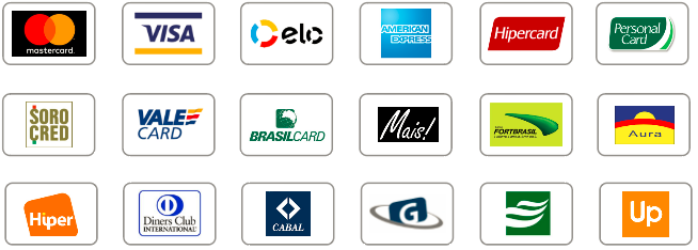 Bandeiras aceitas